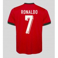 Portugali Cristiano Ronaldo #7 Kotipaita EM-Kisat 2024 Lyhythihainen
